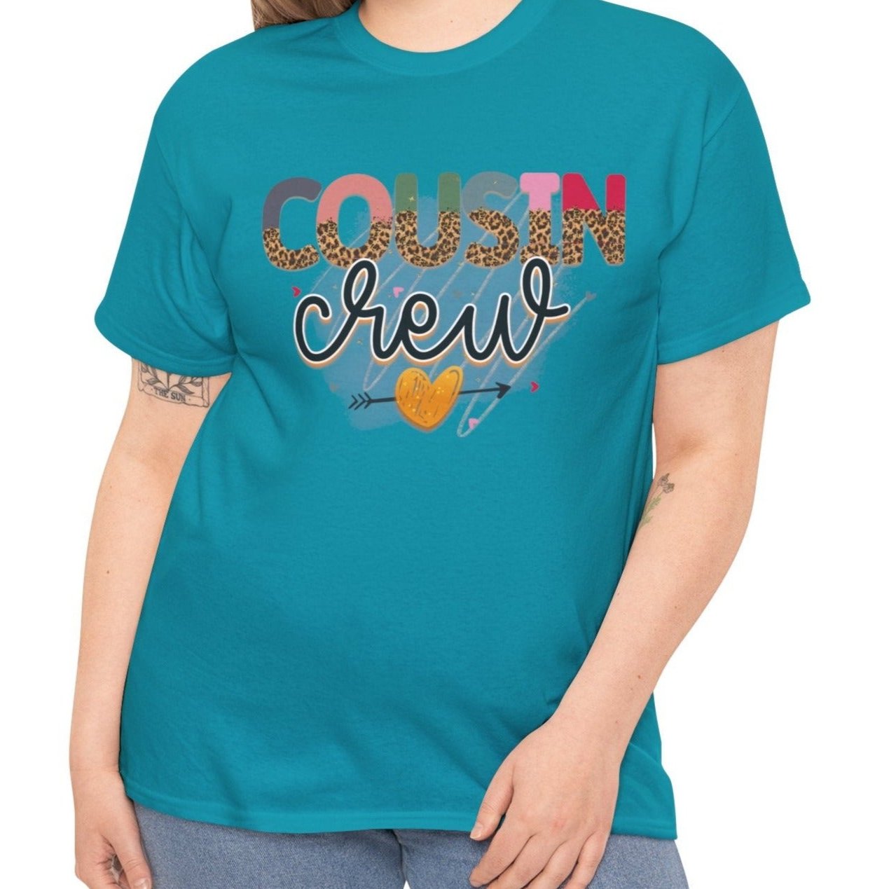 Cousin Crew Tee - Kim’s Signature Beauty & Accessories    