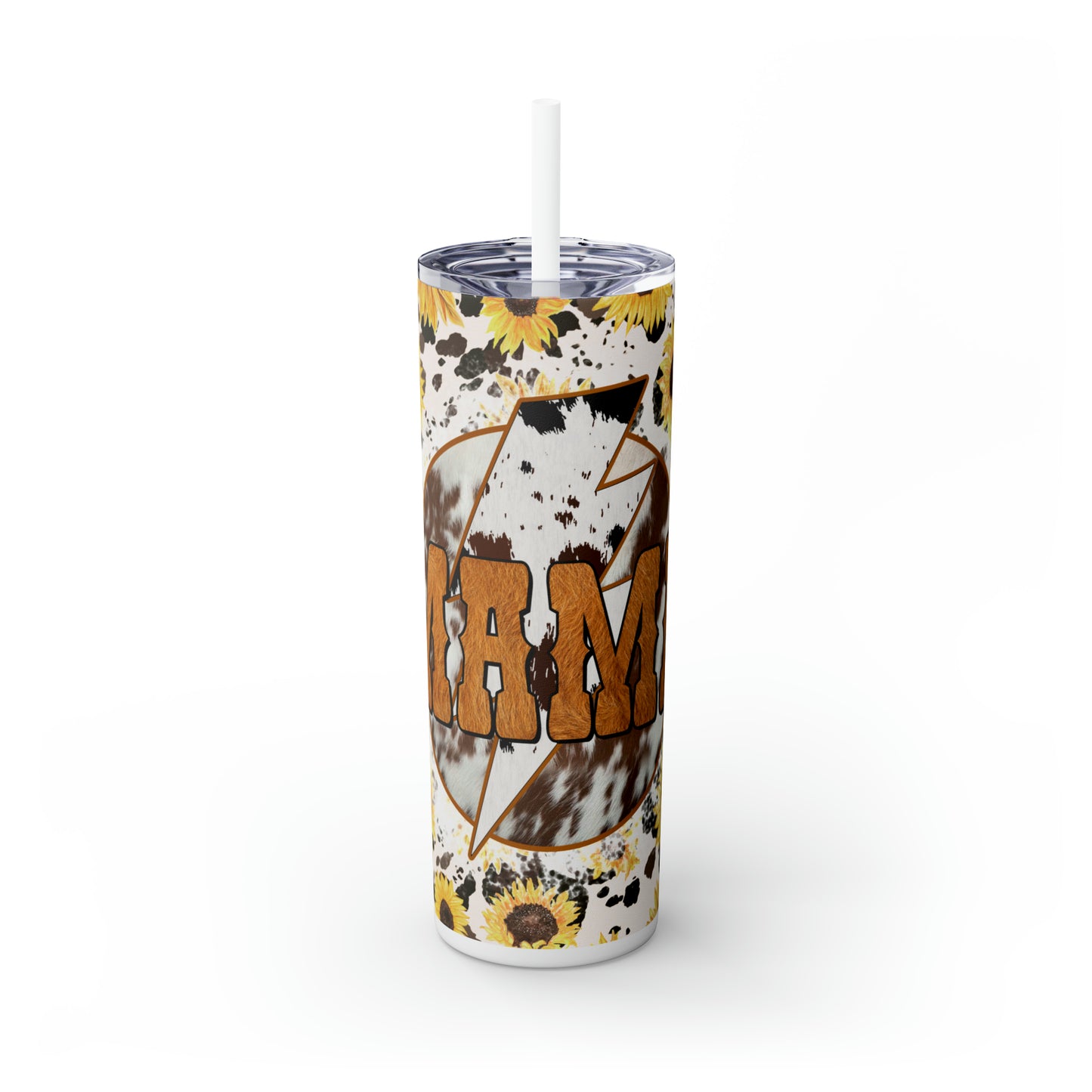 Cowgirl Mama |Skinny Tumbler with Straw, 20oz - Kim’s Signature Beauty & Accessories    