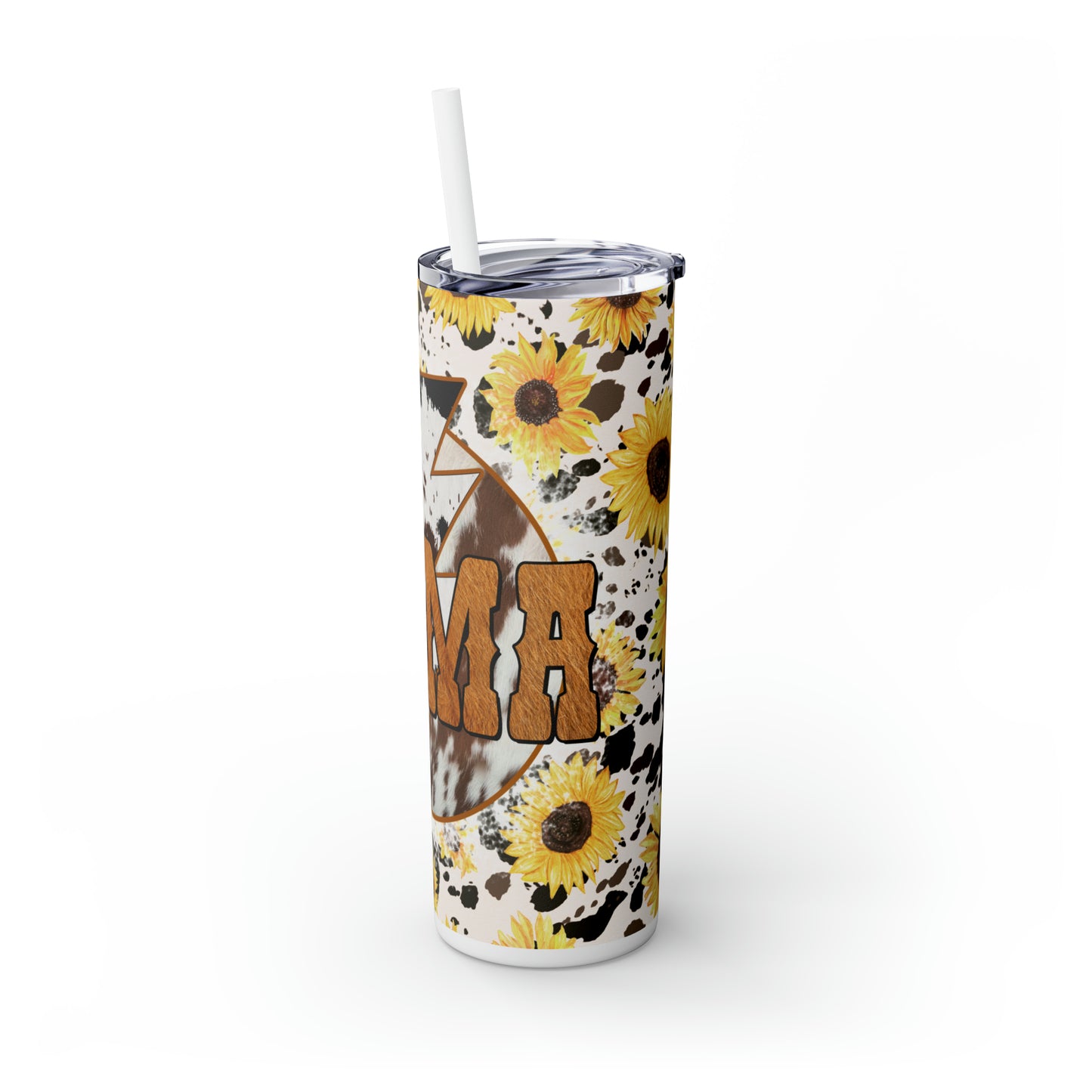 Cowgirl Mama |Skinny Tumbler with Straw, 20oz - Kim’s Signature Beauty & Accessories    