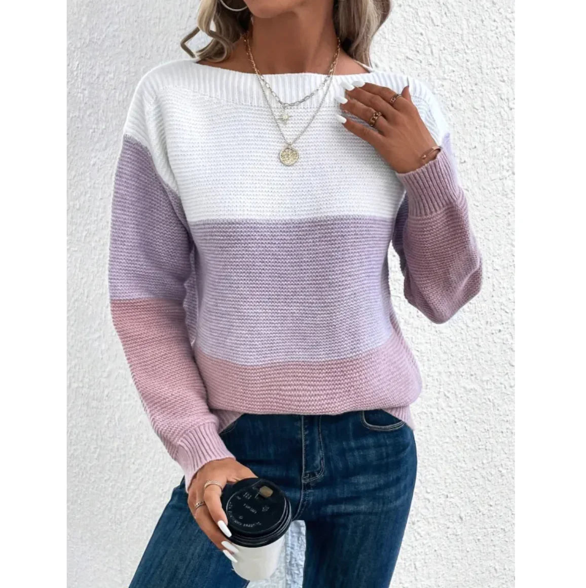 Cozy Knitted Sweater - Kim’s Signature Beauty & Accessories    