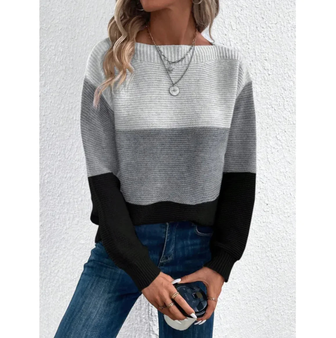 Cozy Knitted Sweater - Kim’s Signature Beauty & Accessories    