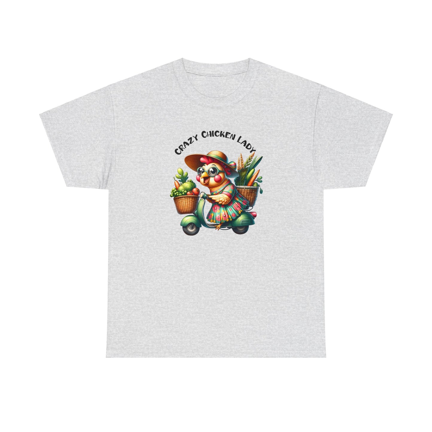 Crazy Chicken Lady | Cotton Tee - Kim’s Signature Beauty & Accessories    
