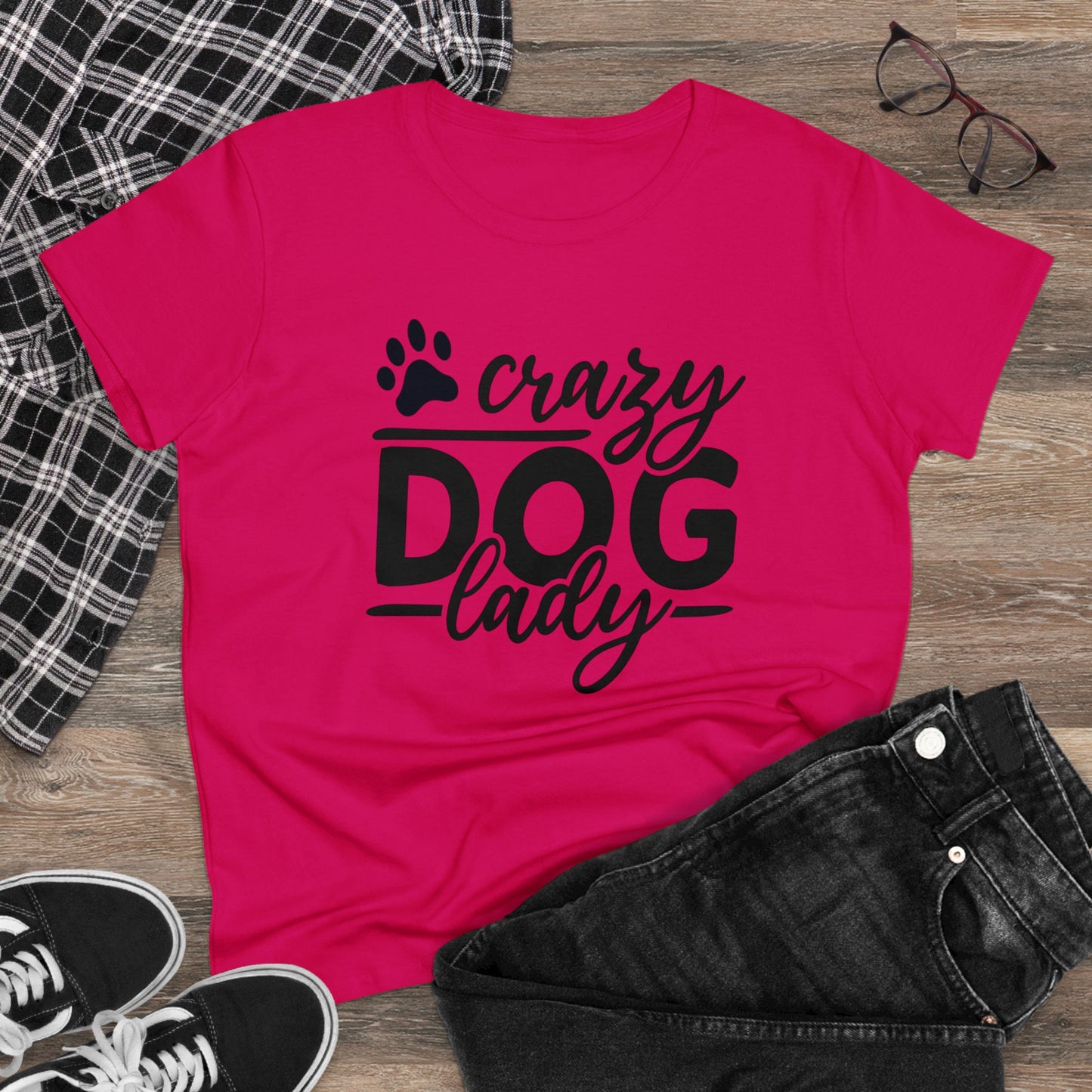 Crazy Dog Lady Tee - Kim’s Signature Beauty & Accessories    