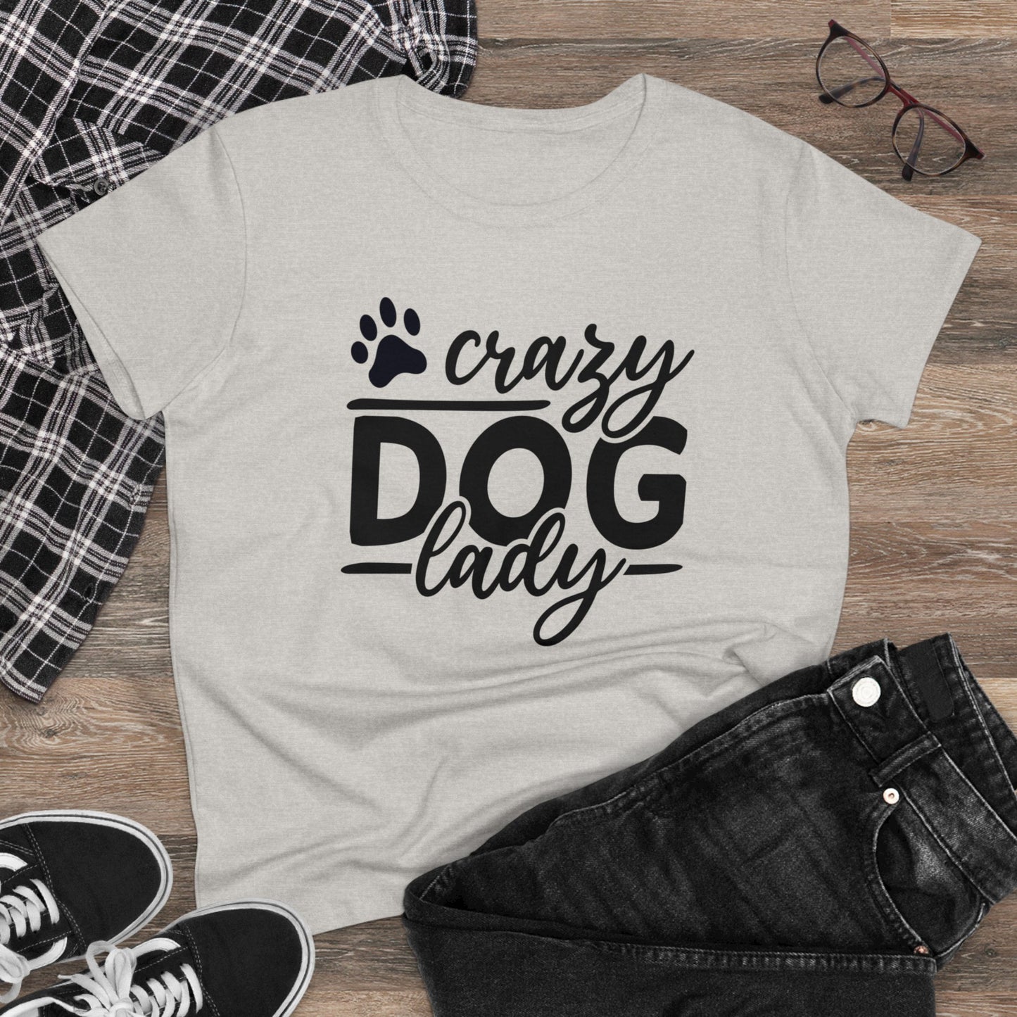 Crazy Dog Lady Tee - Kim’s Signature Beauty & Accessories    