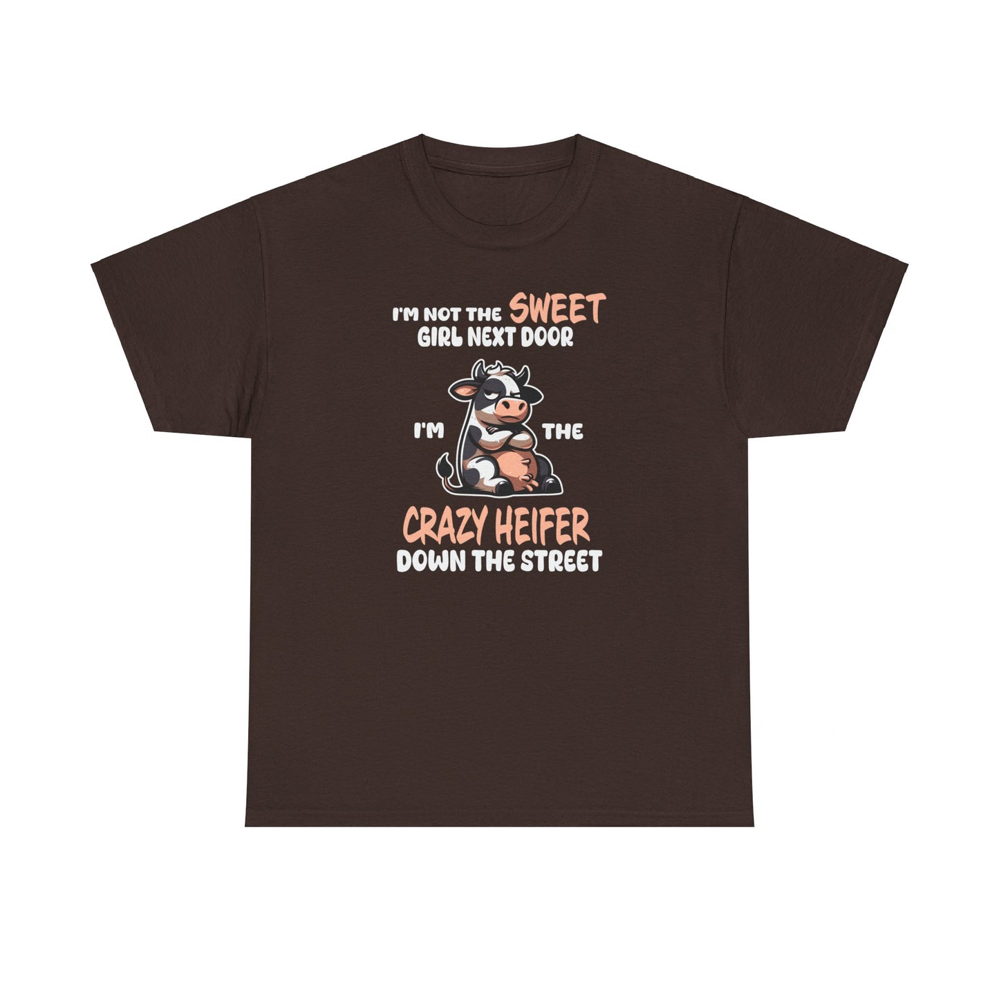 Crazy Heifer down the Street Tee - Kim’s Signature Beauty & Accessories    