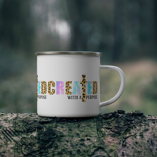 Created With a Purpose Camping Mug - Kim’s Signature Beauty & Accessories    
