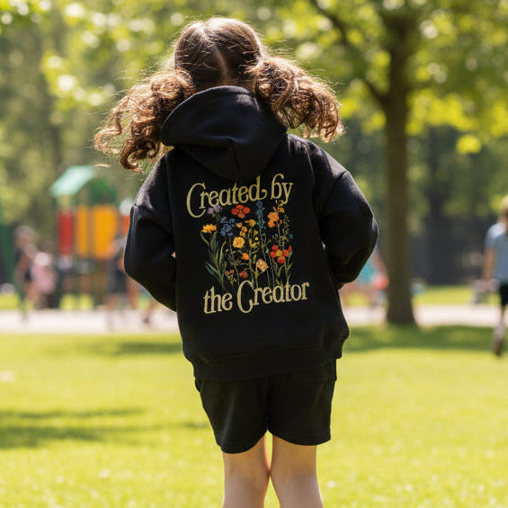 Created by the Creator Kids Hoodie