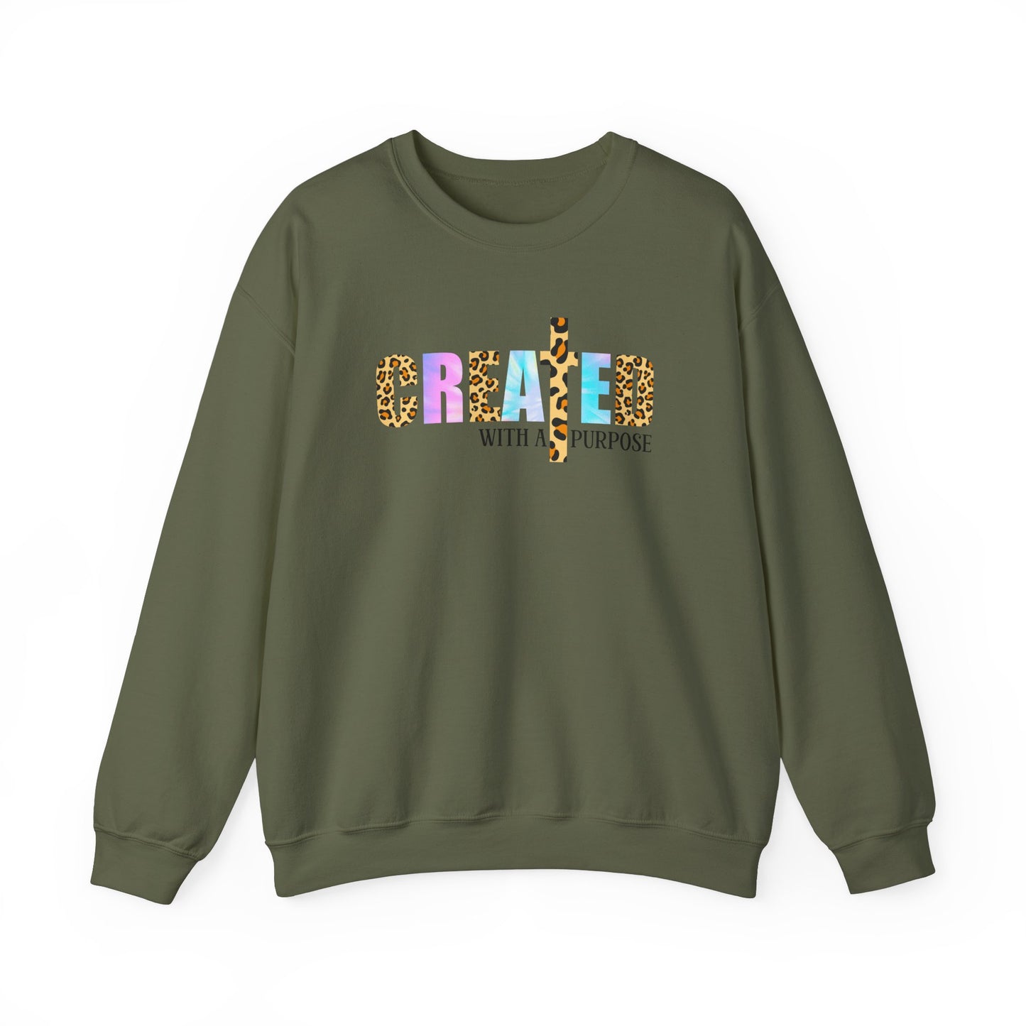 Created with Purpose Sweatshirt - Kim’s Signature Beauty & Accessories    