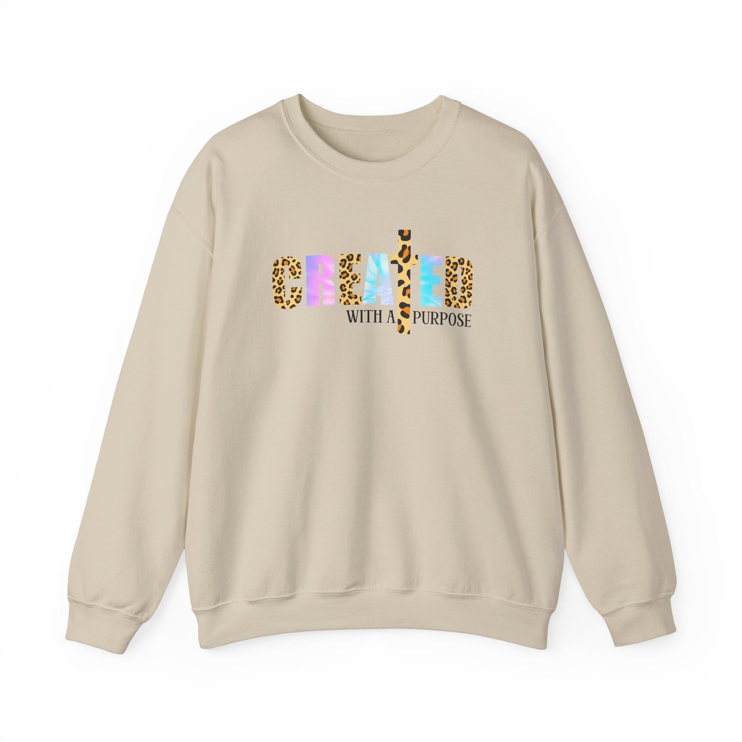 Created with Purpose Sweatshirt - Kim’s Signature Beauty & Accessories    