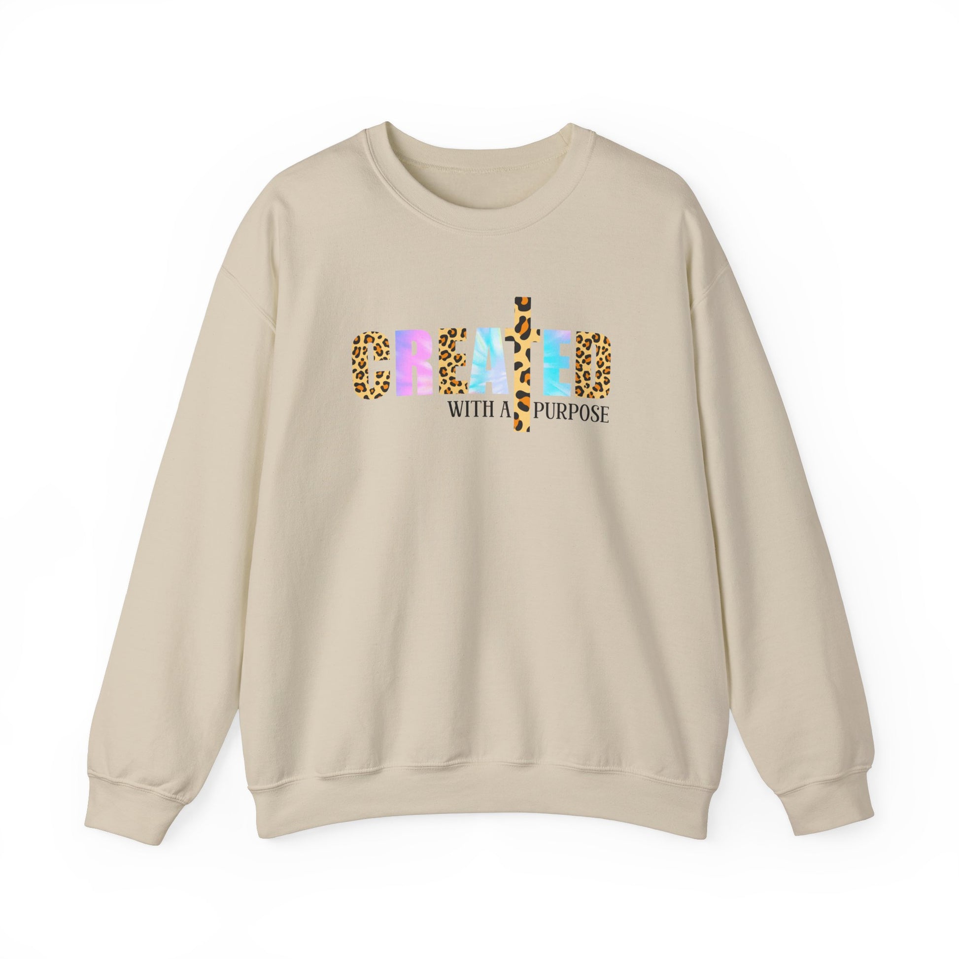 Created with Purpose Sweatshirt - Kim’s Signature Beauty & Accessories    
