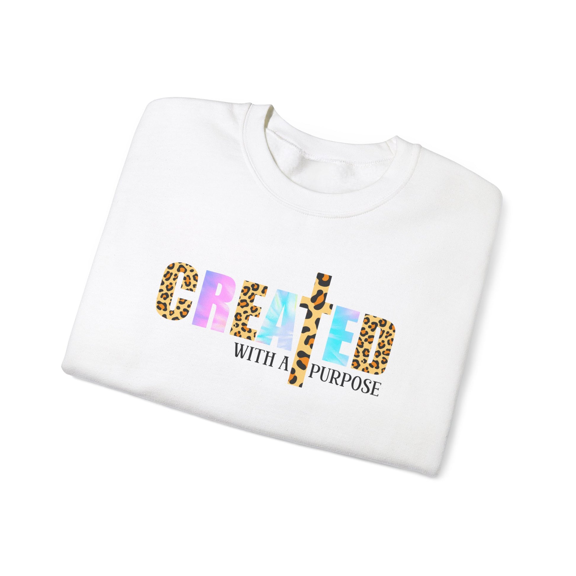Created with Purpose Sweatshirt - Kim’s Signature Beauty & Accessories    
