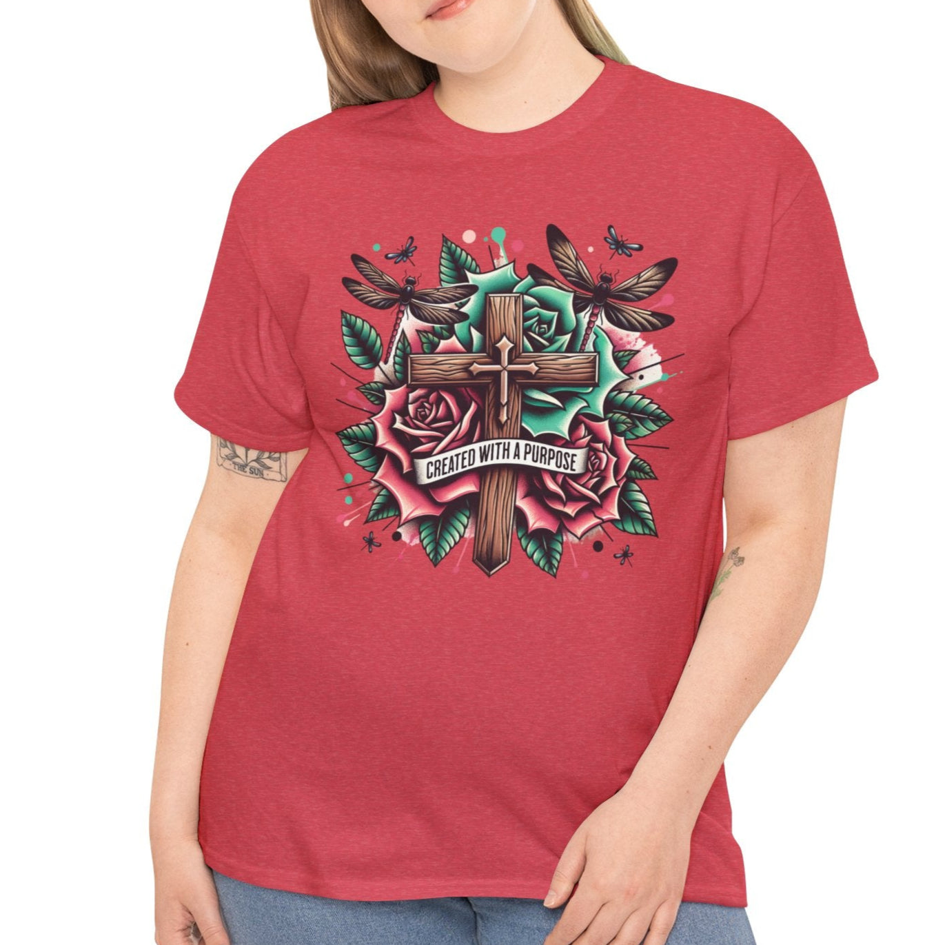 Created with a Purpose Tee - Kim’s Signature Beauty & Accessories    
