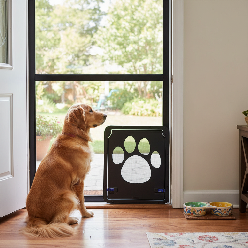 Creative Pet Door with Scratch-Resistant Design - Kim’s Signature Beauty & Accessories