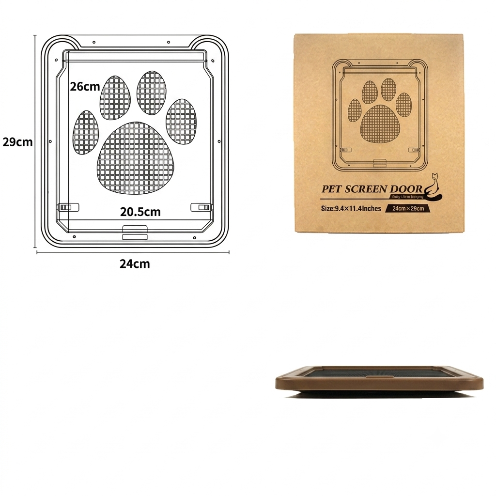 Creative Pet Door with Scratch-Resistant Design - Kim’s Signature Beauty & Accessories