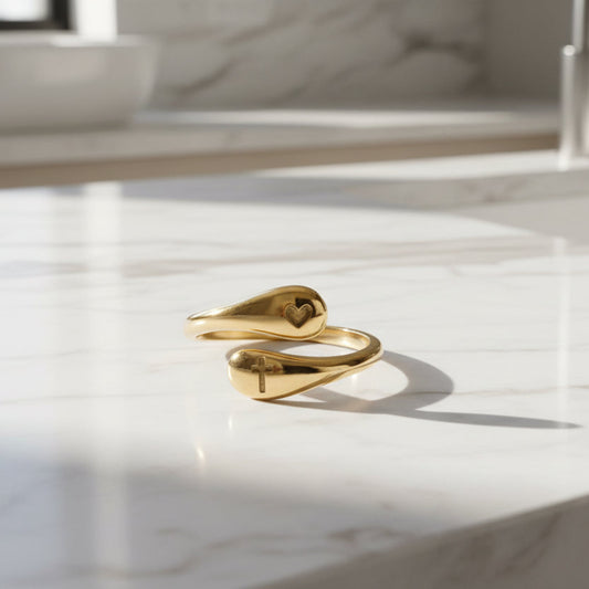 Cross Equals Love Ring - Kim’s Signature Beauty & Accessories