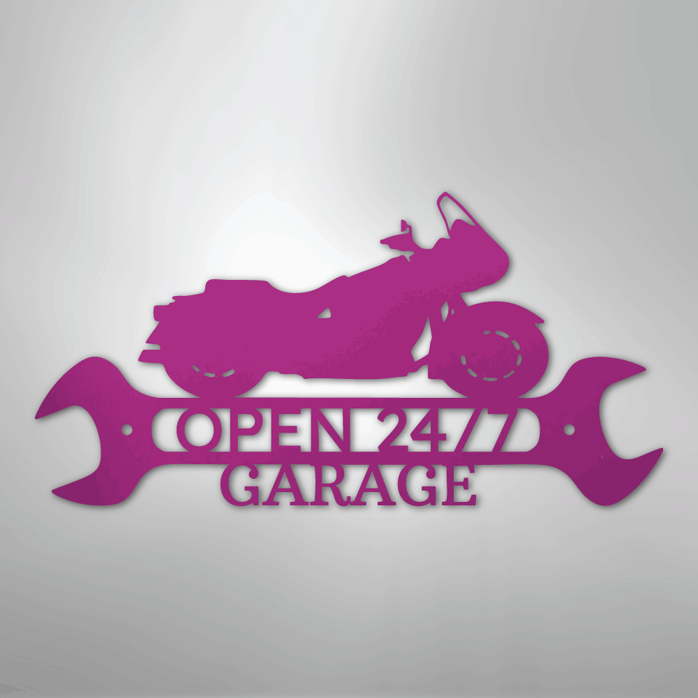 Cruiser Shop Monogram - Steel Sign - Kim’s Signature Beauty & Accessories