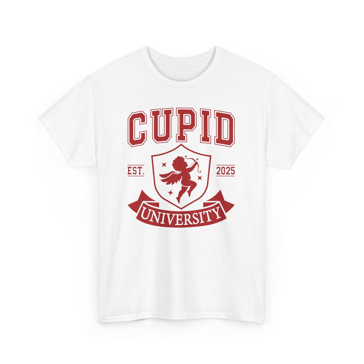 Cupid University Est. 2025 Cotton Tee - Kim’s Signature Beauty & Accessories    