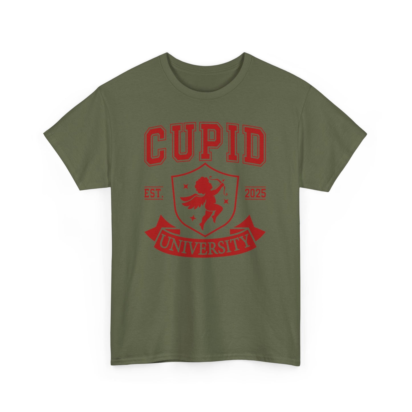 Cupid University Est. 2025 Cotton Tee - Kim’s Signature Beauty & Accessories    