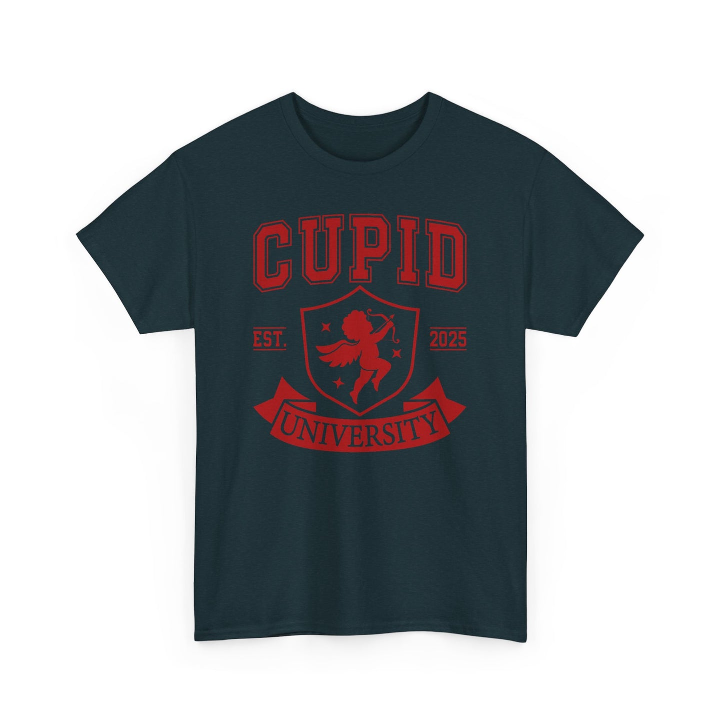 Cupid University Est. 2025 Cotton Tee - Kim’s Signature Beauty & Accessories    