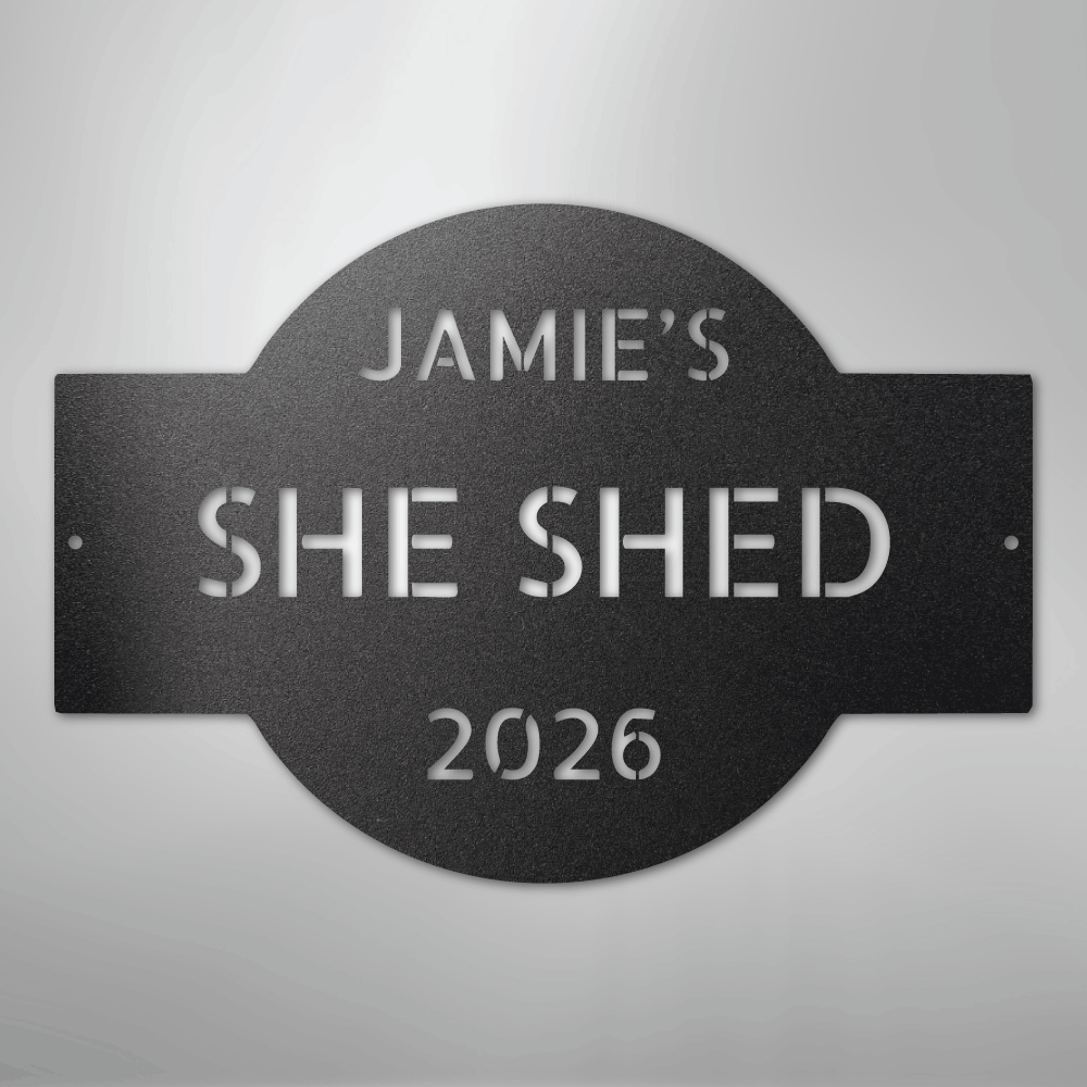 Custom Plaque - Steel Sign - Kim’s Signature Beauty & Accessories