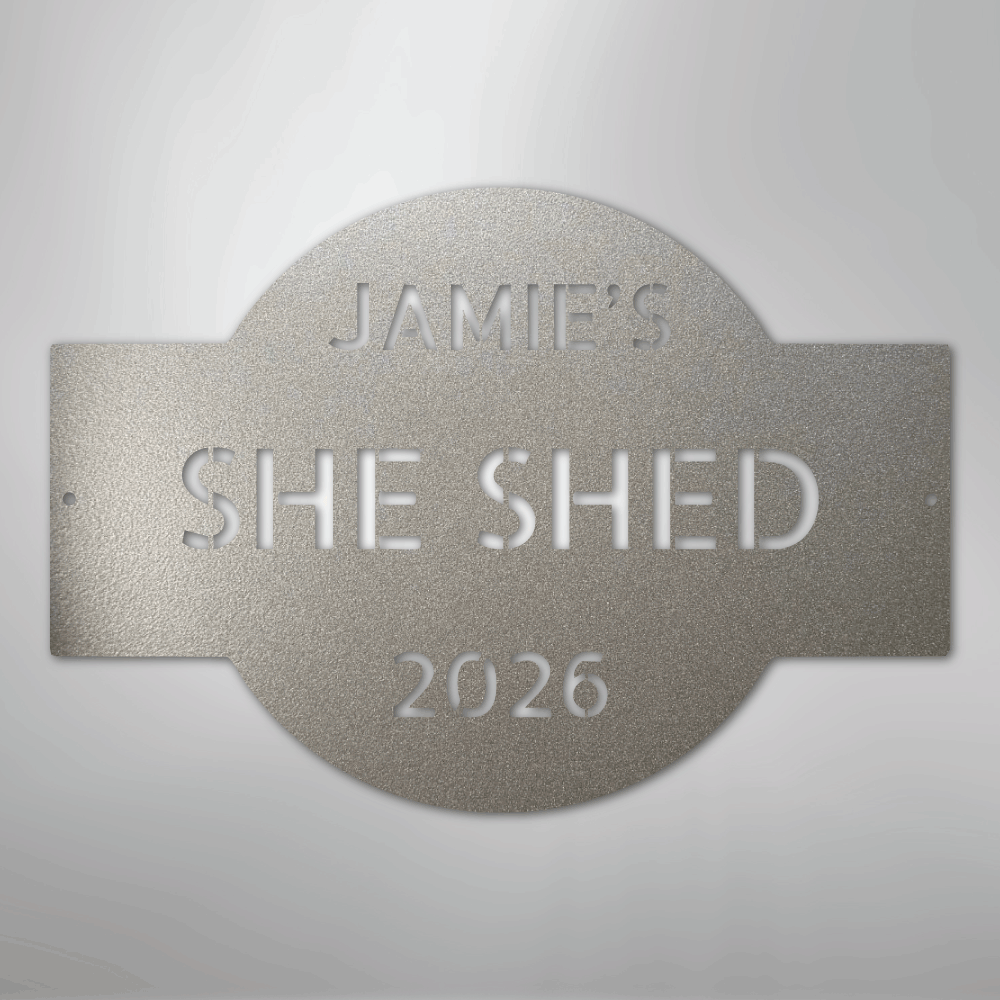 Custom Plaque - Steel Sign - Kim’s Signature Beauty & Accessories