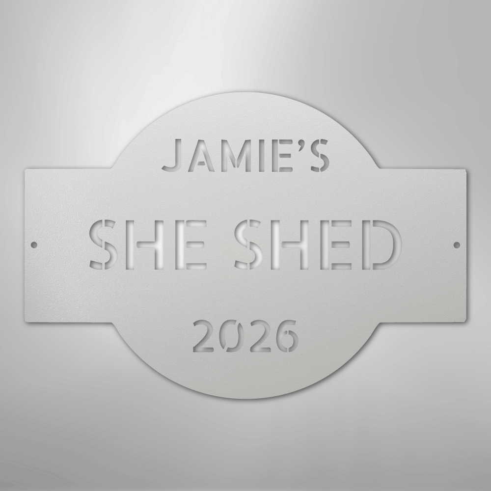 Custom Plaque - Steel Sign - Kim’s Signature Beauty & Accessories