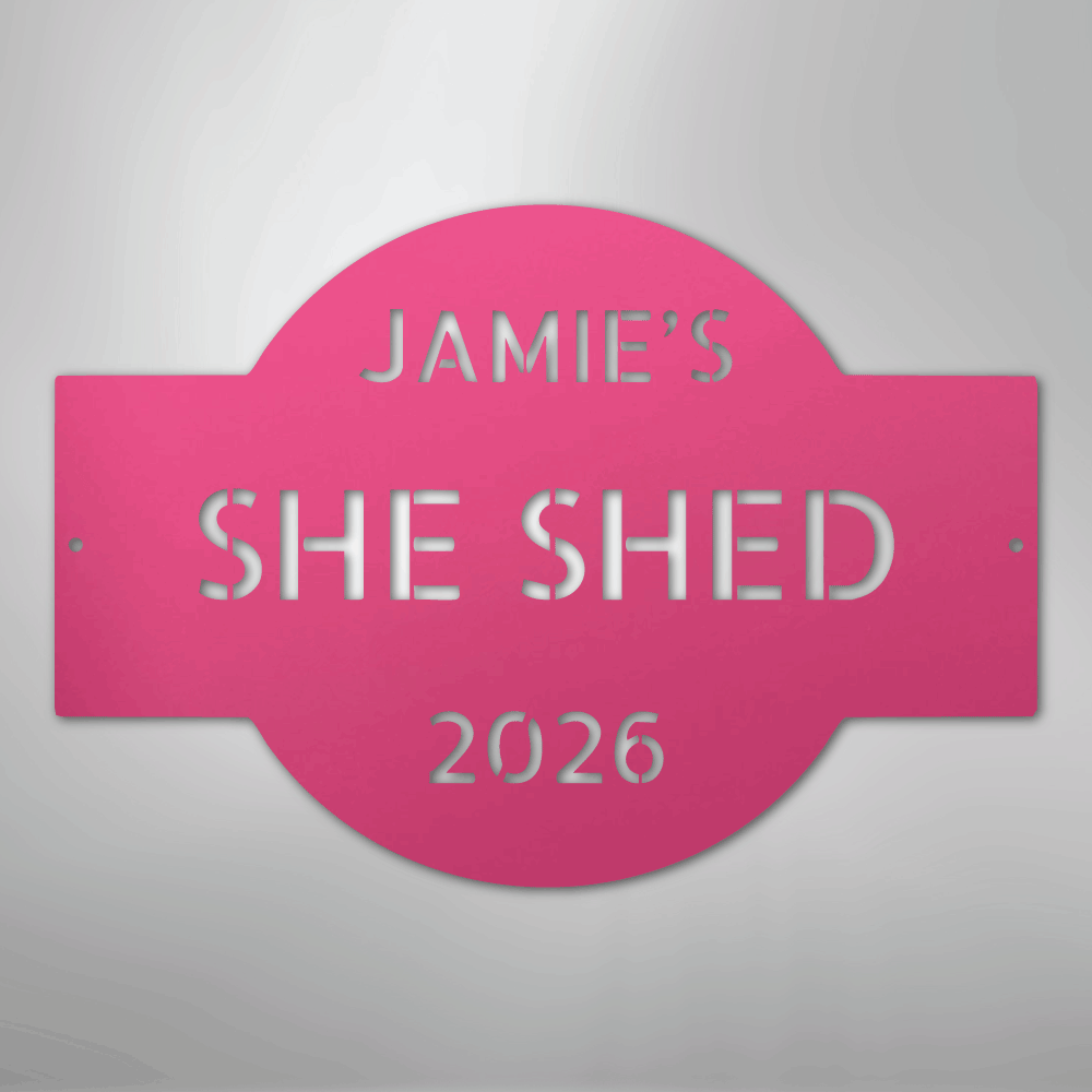 Custom Plaque - Steel Sign - Kim’s Signature Beauty & Accessories