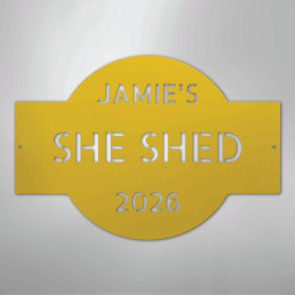 Custom Plaque - Steel Sign - Kim’s Signature Beauty & Accessories