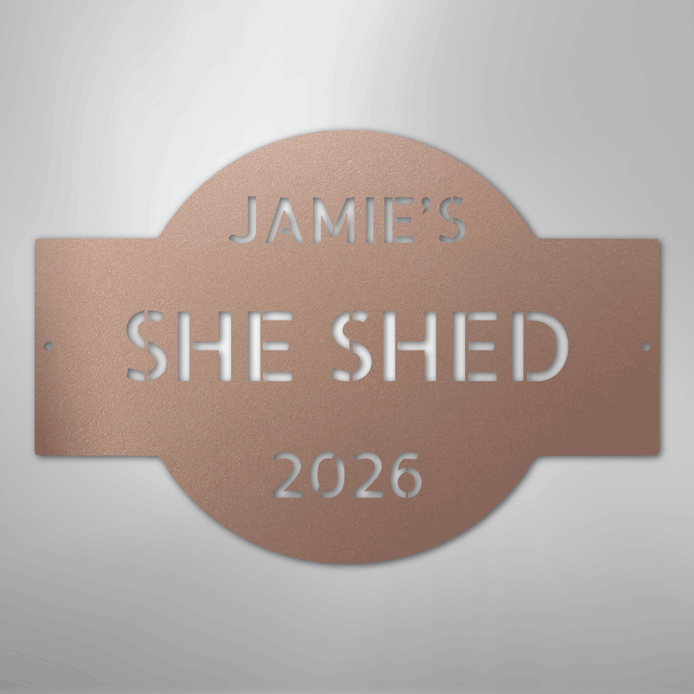 Custom Plaque - Steel Sign - Kim’s Signature Beauty & Accessories