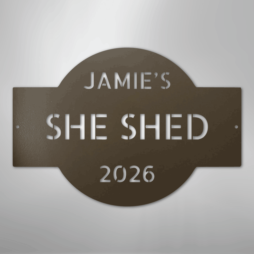 Custom Plaque - Steel Sign - Kim’s Signature Beauty & Accessories