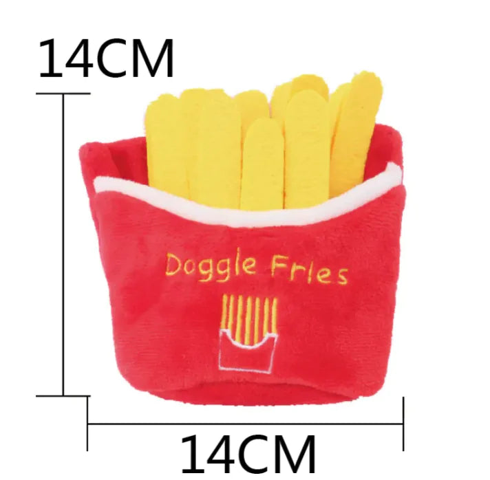 Cute Burger Dog Toy - Kim’s Signature Beauty & Accessories    