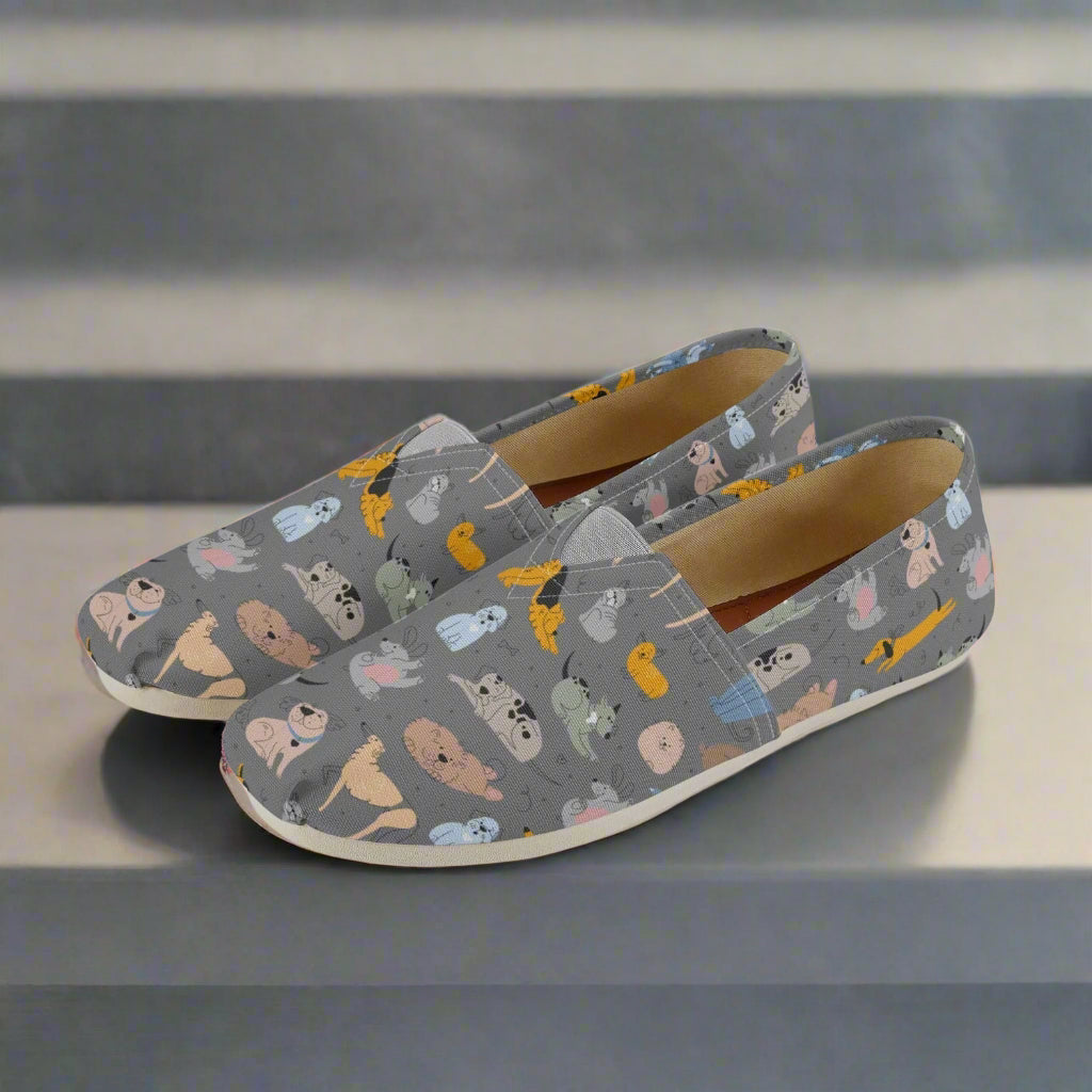 Cute Dog Canvas Toms Shoes - Kim’s Signature Beauty & Accessories    