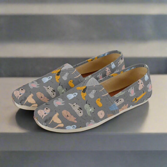 Cute Dog Canvas Toms Shoes - Kim’s Signature Beauty & Accessories    