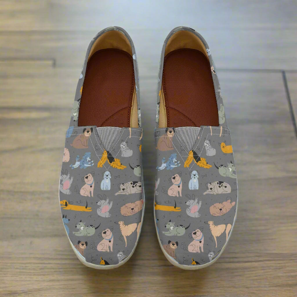 Cute Dog Canvas Toms Shoes - Kim’s Signature Beauty & Accessories    