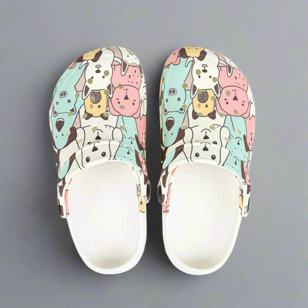 Cute Doggie Print EVA Foam Clogs for Kids - Kim’s Signature Beauty & Accessories    