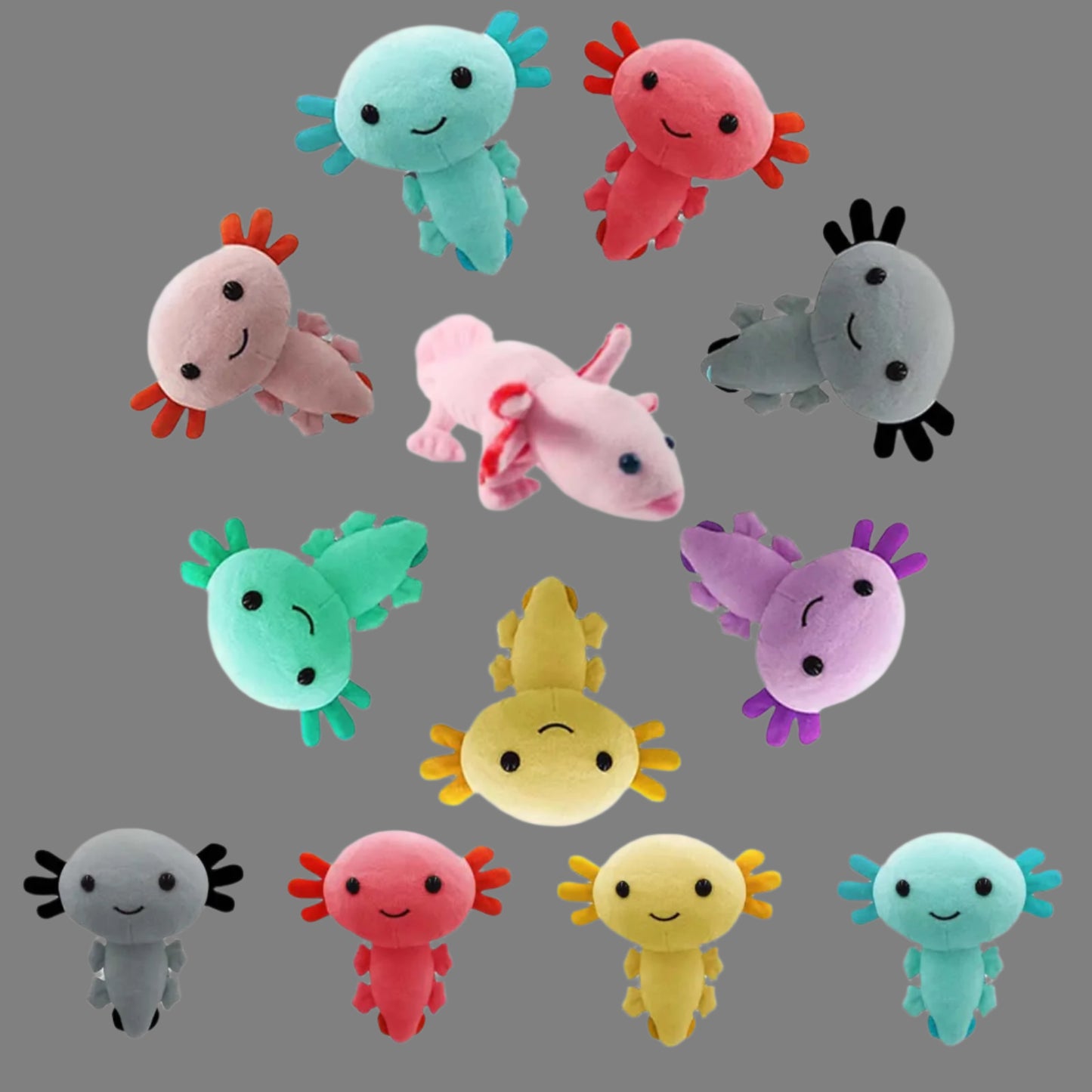 Cute Kawaii Axolotl Plush Toy - Kim’s Signature Beauty & Accessories    