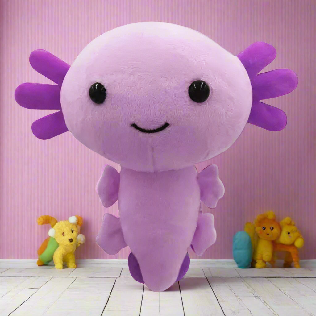 Cute Kawaii Axolotl Plush Toy - Kim’s Signature Beauty & Accessories    