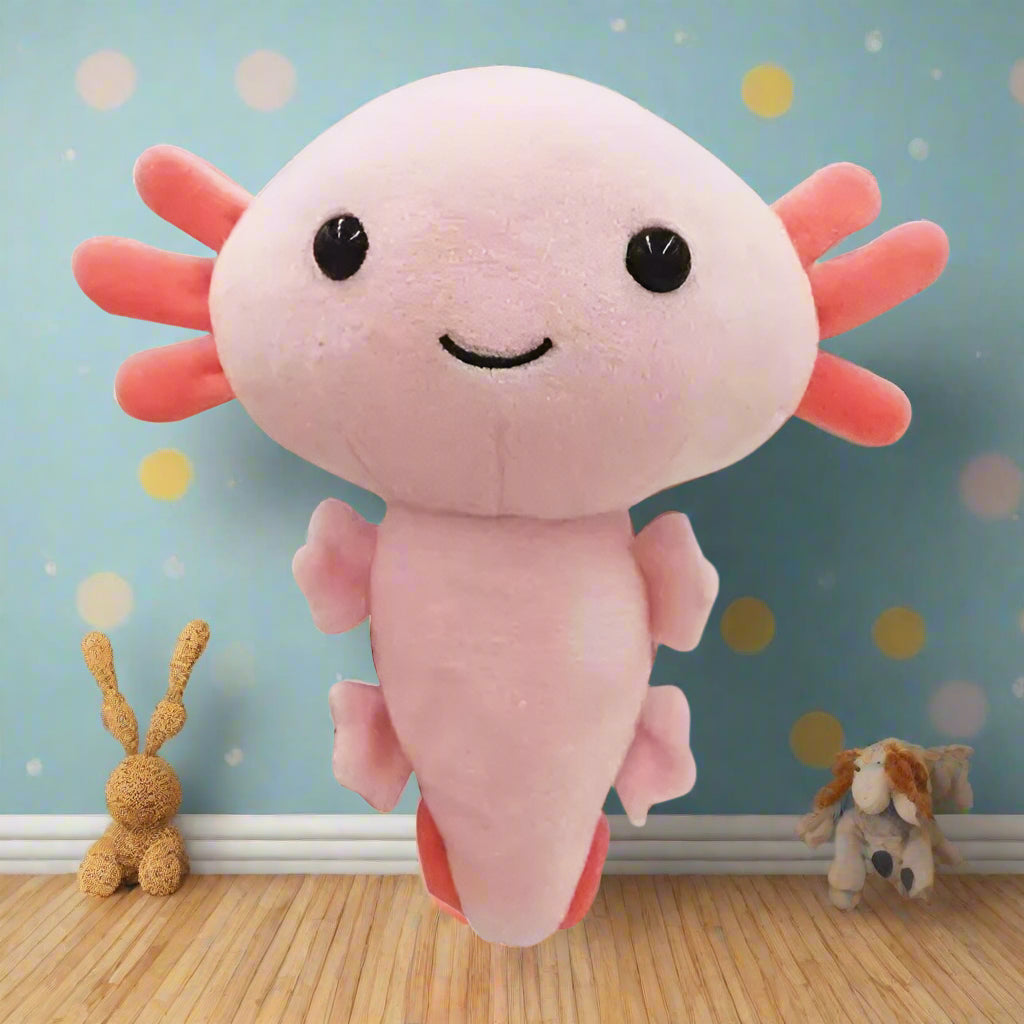 Cute Kawaii Axolotl Plush Toy - Kim’s Signature Beauty & Accessories    