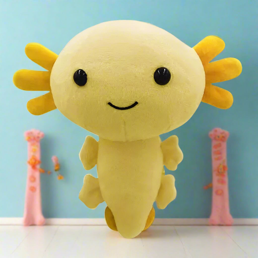 Cute Kawaii Axolotl Plush Toy - Kim’s Signature Beauty & Accessories    