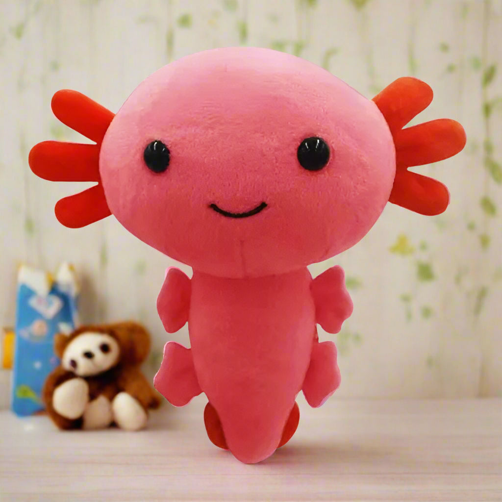 Cute Kawaii Axolotl Plush Toy - Kim’s Signature Beauty & Accessories    
