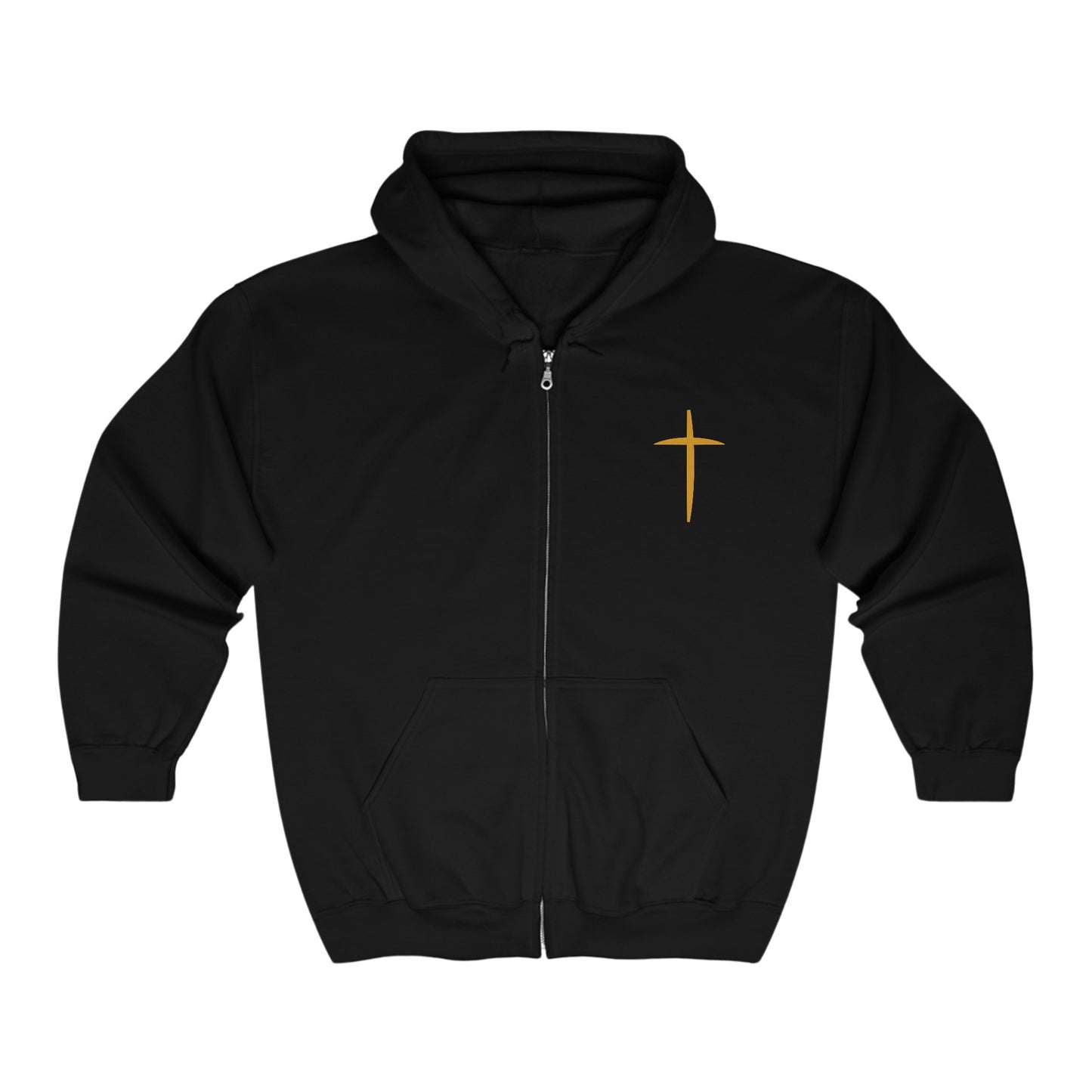 DNA Test and God Is My Father Zip-Up Hoodie - Kim’s Signature Beauty & Accessories    