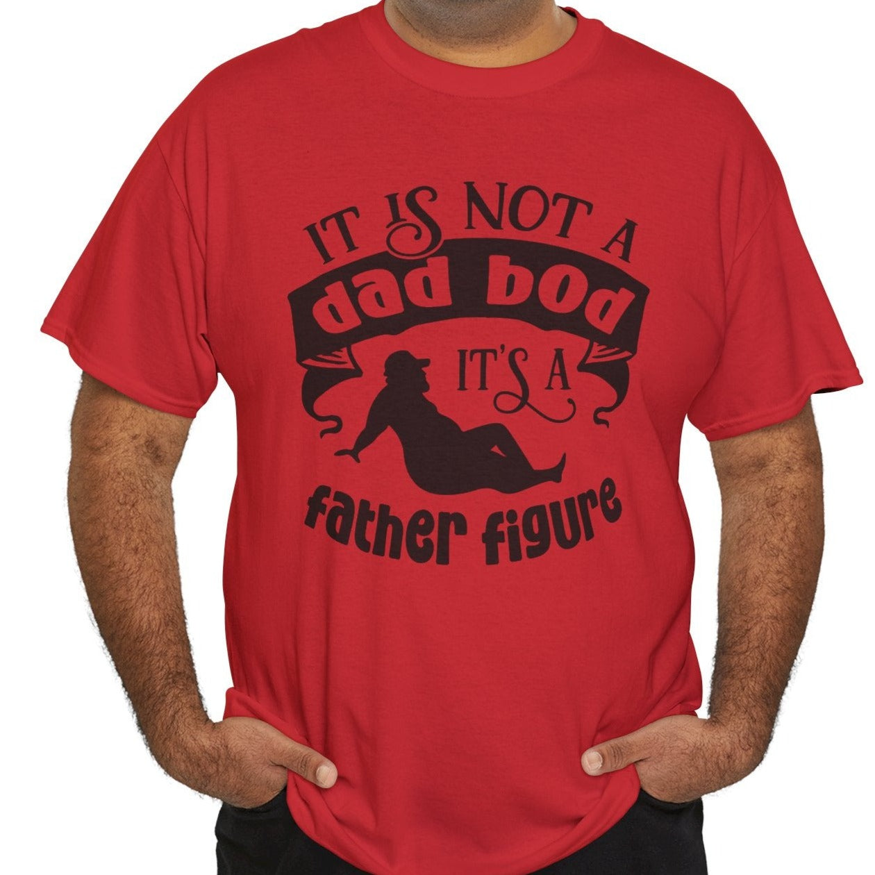 Dad Bod Father Figure |Cotton Tee - Kim’s Signature Beauty & Accessories    