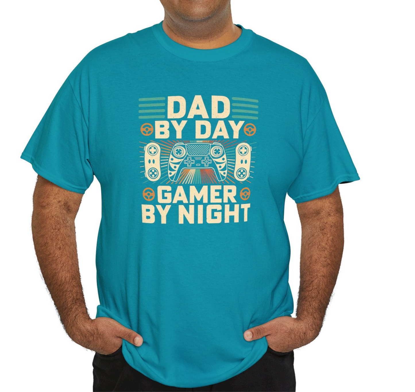 Dad Gamer Cotton Tee - Kim’s Signature Beauty & Accessories    