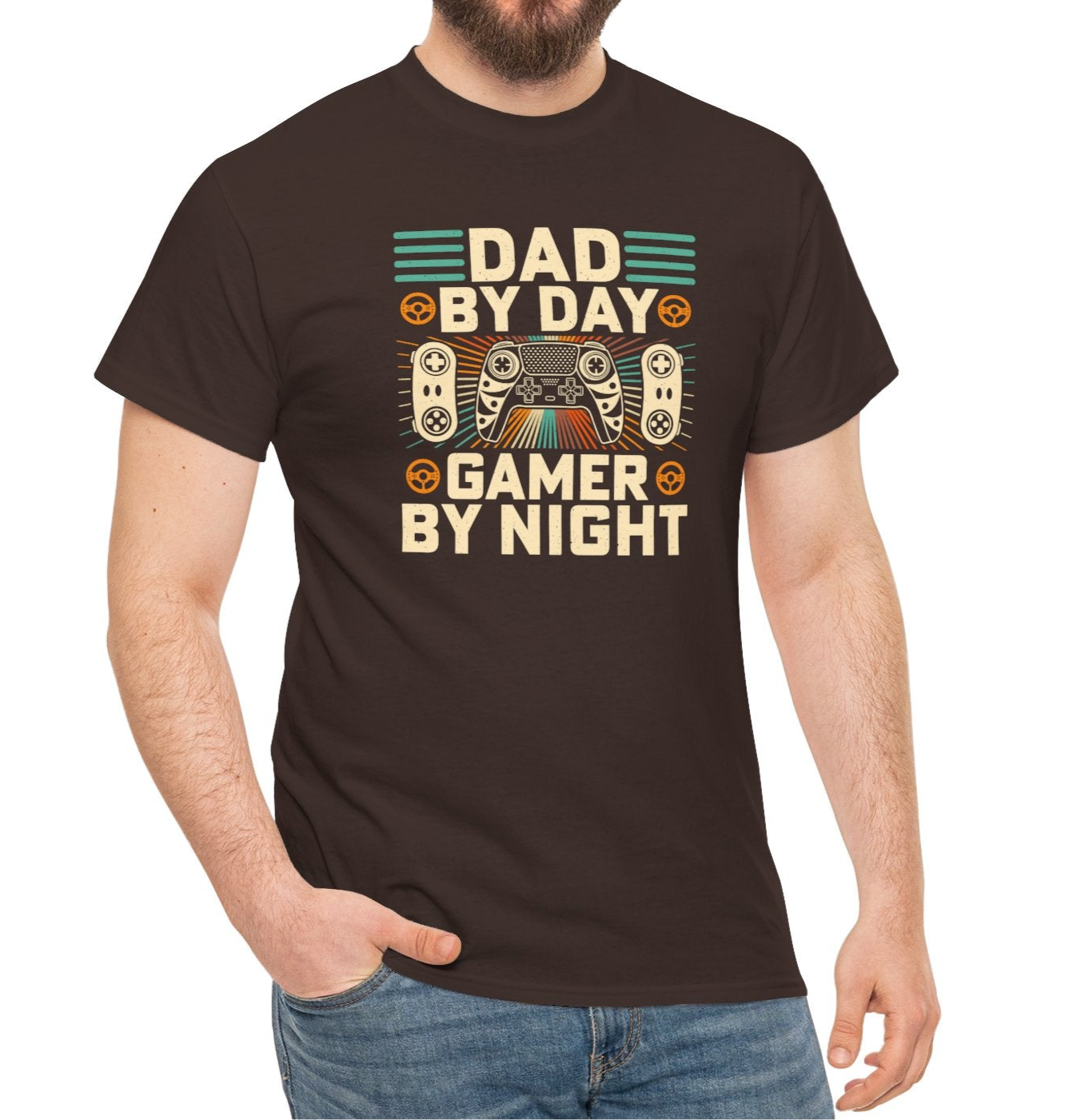 Dad Gamer Cotton Tee - Kim’s Signature Beauty & Accessories    