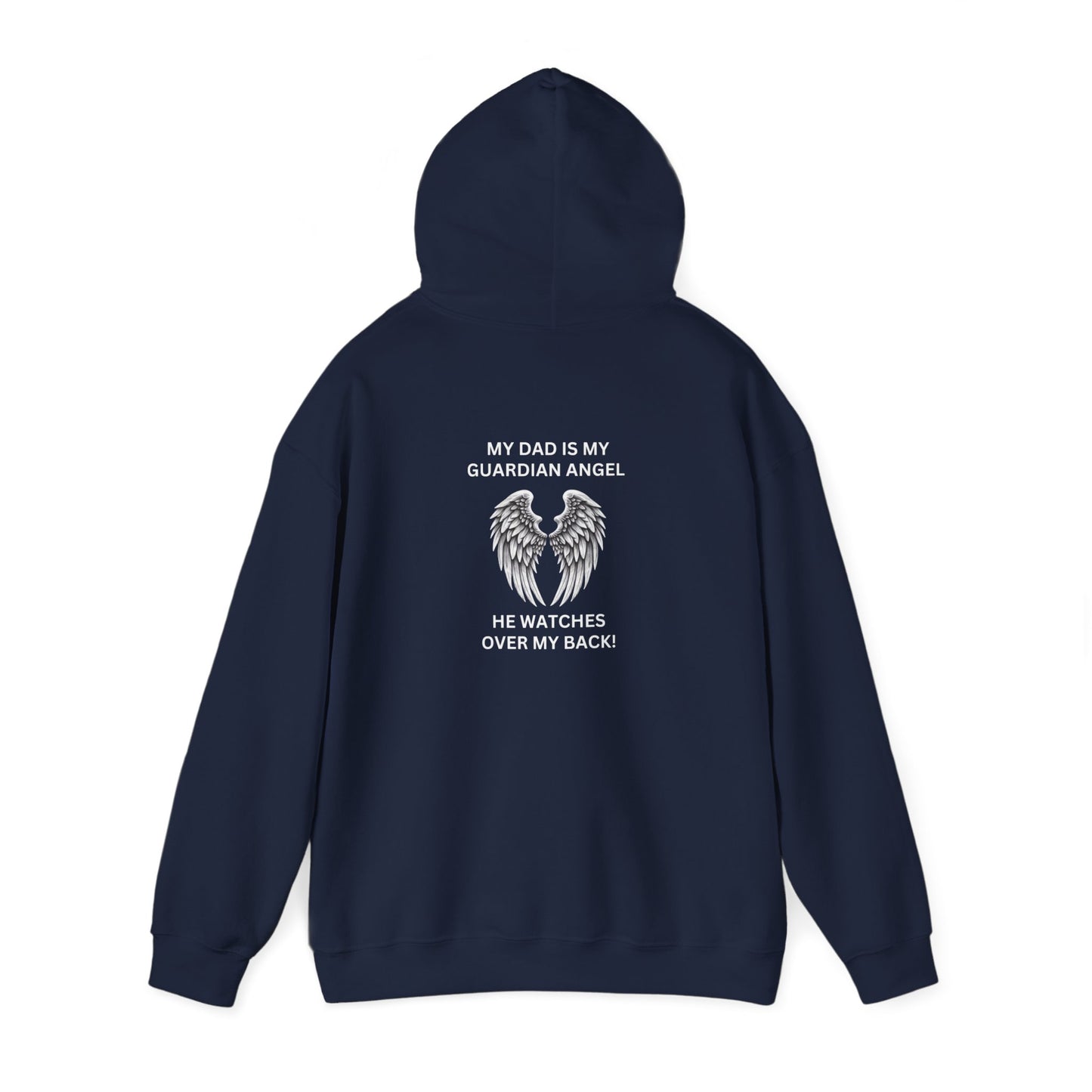Dad, Is my Guardian Angel | Hooded Sweatshirt - Kim’s Signature Beauty & Accessories    