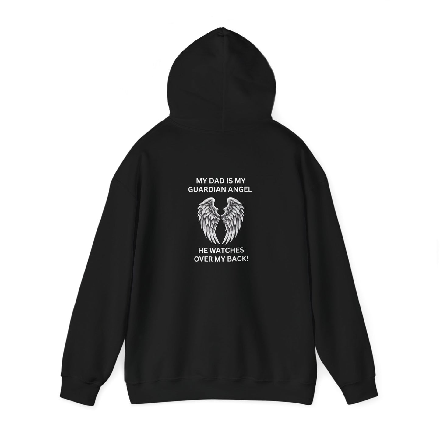 Dad, Is my Guardian Angel | Hooded Sweatshirt - Kim’s Signature Beauty & Accessories    