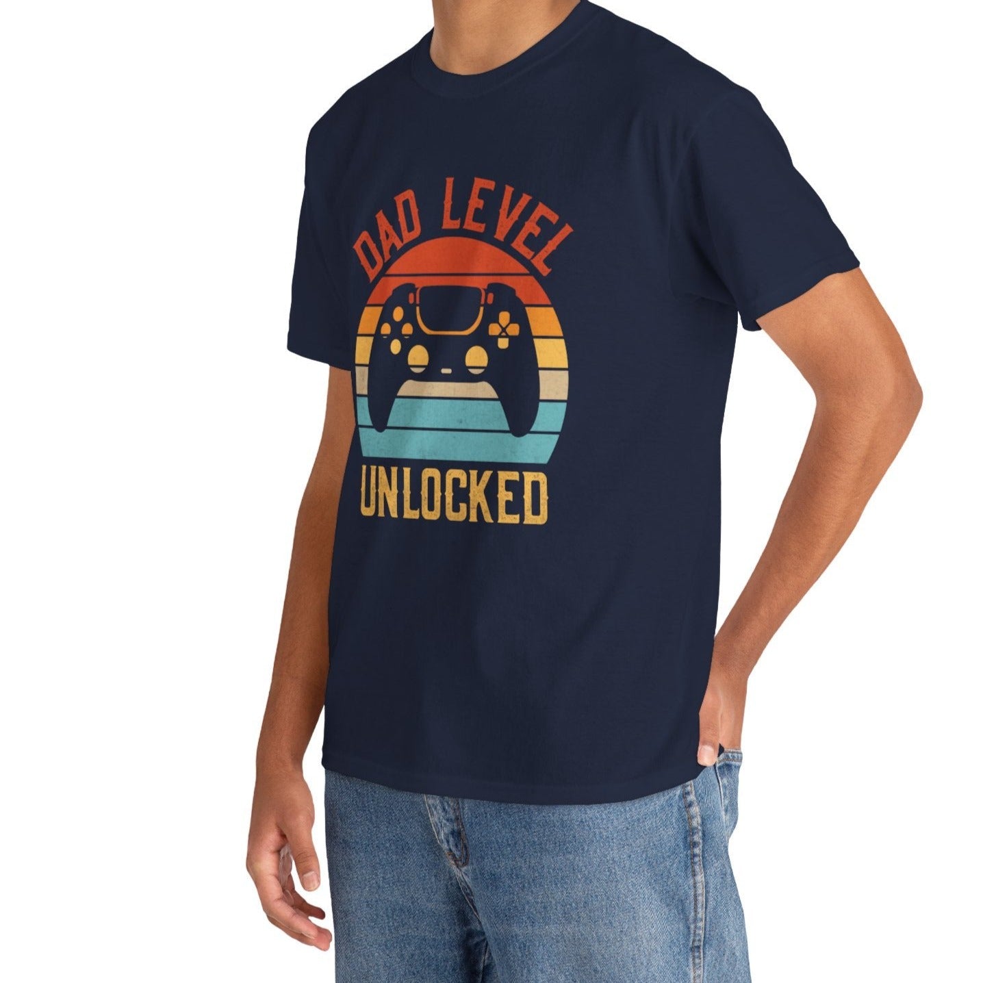 Dad Level Unlocked Tee - Kim’s Signature Beauty & Accessories    