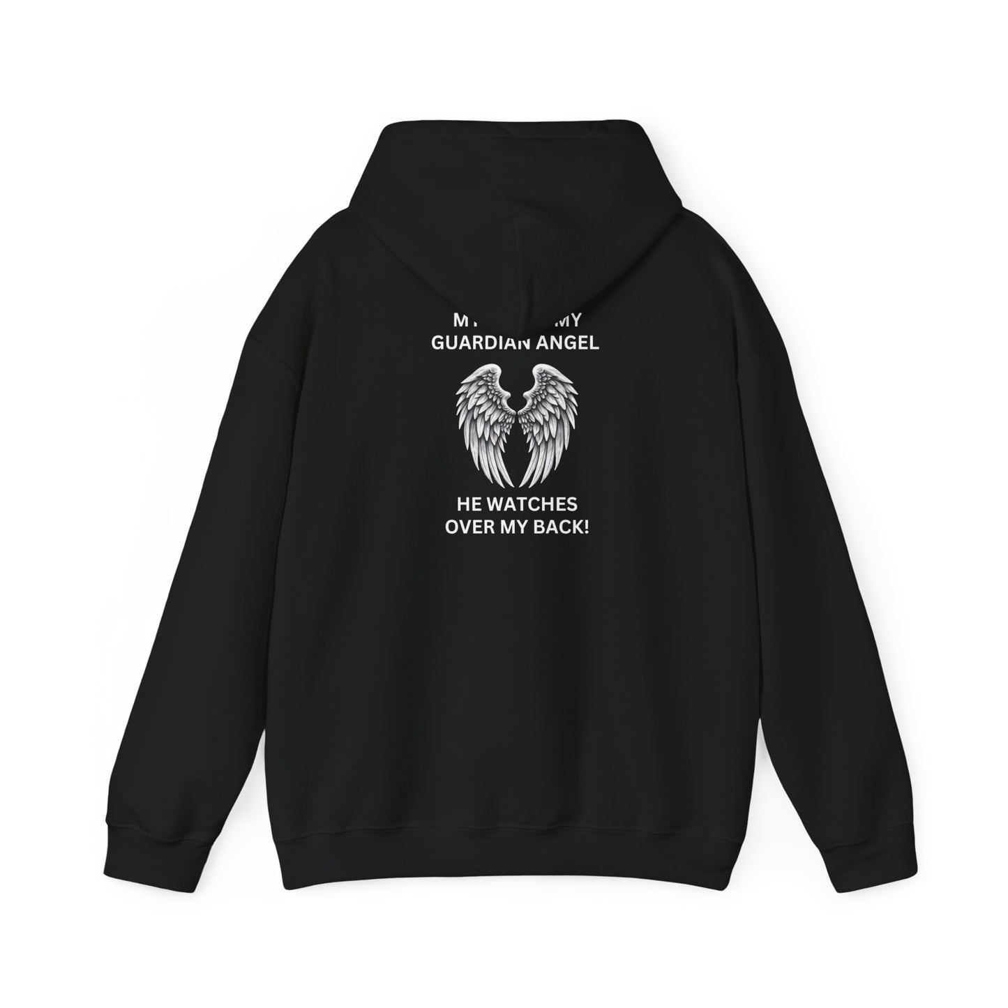 Dad, My Guardian Angel |Front & Back Print Hoodie - Kim’s Signature Beauty & Accessories    