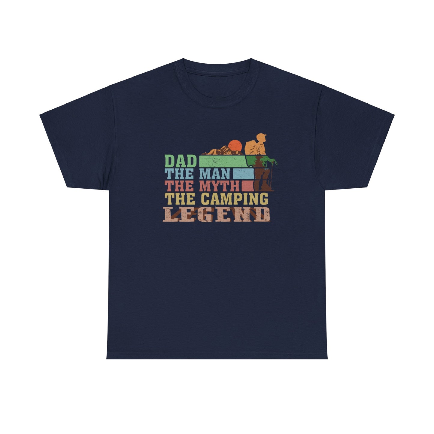 Dad The Camping Legend |  Cotton Tee - Kim’s Signature Beauty & Accessories    