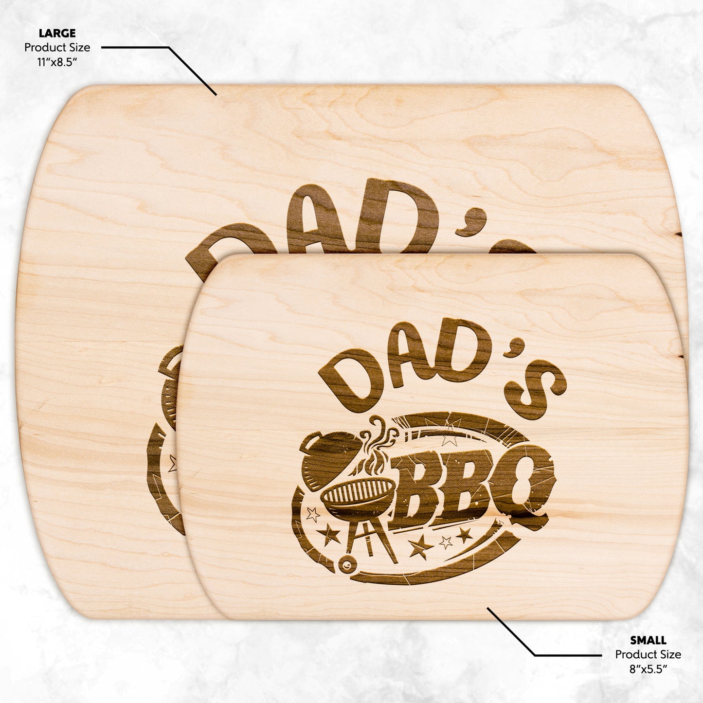 Dad's BBQ Cutting Board - Kim’s Signature Beauty & Accessories    